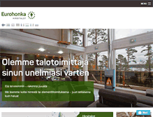 Tablet Screenshot of eurohonka.fi